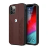 Apple iPhone 12 Pro Max BMW dėklas odinis Curve Perforate (BMHCP12LRSPPR) raudonos spalvos