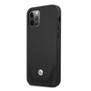 Apple iPhone 12 / 12 Pro BMW dėklas odinis Perforate (BMHCP12MRSWPK) juodos spalvos