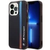 Dėklas BMW BMHCP14L22HVGV Apple iPhone 14 Pro 6.1″ juodos spalvos IML Tricolor Stripe