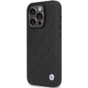 Apple iPhone 14 Pro BMW odinis dėklas Quilted (BMHCP14L22RQDK) juodos spalvos
