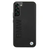 Samsung Galaxy S22 Plus BMW dėklas Signature Logo Imprint (BMHCS22MSLLBK) juodos spalvos