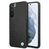 Samsung Galaxy S22 Plus BMW dėklas Signature Logo Imprint (BMHCS22MSLLBK) juodos spalvos