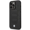 Apple iPhone 14 Pro Max BMW odinis dėklas Seats Pattern MagSafe MagSafe (BMHMP14X22RPSK) juodos spalvos