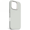 Decoded AntiMicrobial Silikoninis Backcover MagSafe Apple iPhone 16 Pro - dėklas telefonui pilkos spalvos