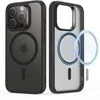 ESR CH Halolock MagSafe Apple iPhone 15 Pro Max FROSTED dėklas telefonui juodos spalvos