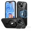 Dėklas ESR Classic Kickstand Halolock Magsafe skirtas Apple iPhone 15 Plus – Clear juodos spalvos