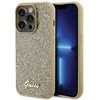 Apple iPhone 15 Pro Guess dėklas Disco Metal Script (GUHCP15LPMSDGSD) aukso spalvos