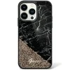 Apple iPhone 14 Pro Guess dėklas Liquid Glitter Marble (GUHCP14LLCSGSGK) juodos spalvos