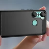 Hurtel Carbon Infinix Hot 12 Pro flexible silikoninis carbon dėklas telefonui juodos spalvos