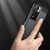 Hurtel Carbon dėklas flexible dėklas cover Xiaomi Redmi Note 11 Pro+ 5G (China) / 11 Pro 5G (China) / Mi11i HyperCharge / Poco X4 NFC dėklas telefonui juodos spalvos