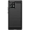 Telefono dėklas Hurtel Carbon Case silicone, skirtas Motorola Edge 40 Pro