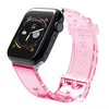 Hurtel Silikoninė apyrankė Bracelet Bracelet Strap Light for Apple Watch 38/40mm – raudonos spalvos