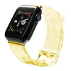 Hurtel Silikoninė apyrankė Bracelet Bracelet Strap Light for Apple Watch 38/40mm – geltonos spalvos