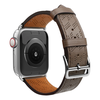 Hurtel Apyrankė Leather Apple Watch SE, 9, 8, 7, 6, 5, 4, 3, 2, 1 (41, 40, 38 mm) rudos spalvos