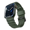 Hurtel Apyrankė Triple Protection Apple Watch SE, 9, 8, 7, 6, 5, 4, 3, 2, 1 (41, 40, 38 mm) žalios spalvos