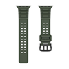Hurtel Apyrankė Triple Protection Apple Watch SE, 9, 8, 7, 6, 5, 4, 3, 2, 1 (41, 40, 38 mm) žalios spalvos