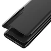 Hurtel Eco Leather View dėklas Elegant Flip Cover Stand Function Poco M4 Pro 5G juodos spalvos