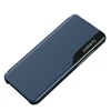 Hurtel Eco Leather View Elegant Flip su stoveliu Poco M4 Pro 5G dėklas telefonui mėlynos spalvos