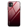 Hurtel Gradient Glass dėklas skirtas iPhone 12 mini, raudonas/juodas
