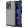 Hurtel Honeycomb Xiaomi Redmi Note 12 Pro+ armored hybrid dėklas telefonui juodos spalvos