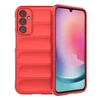 Hurtel Magic Shield Samsung Galaxy A24 4G flexible armored dėklas telefonui raudonos spalvos