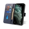 Hurtel magnetinis elegantiškas „flip cover“ dėklas su stovo funkcija, skirtas „Xiaomi Redmi Note 11 Pro+ 5G (China)“ / „11 Pro 5G (China)“ / „Mi11i HyperCharge“ / „POCO X4 NFC“, mėlynos spalvos