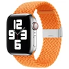 Išmaniojo laikrodžio Apple 2/3/4/5/6/7/SE pintas Hurtel dirželis, Oranžinės spalvos, 42/44/45mm