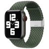 Išmaniojo laikrodžio Apple 2/3/4/5/6/7/SE pintas dirželis, Tamsiai žalios spalvos, 40/41/38mm