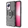 Hurtel Ring Armor Xiaomi 13 Lite armored magnetic holder ring dėklas telefonui juodos spalvos