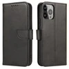 Hurtel Wallet su stoveliu Apple iPhone 15 Plus Magnet – dėklas telefonui juodos spalvos