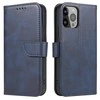 Hurtel Wallet su stoveliu Apple iPhone 15 Plus Magnet – dėklas telefonui mėlynos spalvos