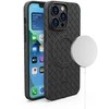 Hurtel MagSafe Woven Apple iPhone 15 Pro Max – dėklas telefonui juodos spalvos