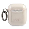 Karl Lagerfeld KLA2UCHGD AirPods dėklas aukso spalvos Glitter Choupette
