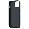 Karl Lagerfeld PU Saffiano Athleisure Stripe and Strap dėklas telefonui Apple iPhone 15 rožinės spalvos