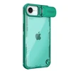Nillkin Iceblade Prop dėklas su Lens dėklas and Stand skirtas Apple iPhone 16e – žalios spalvos