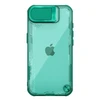 Nillkin Iceblade Prop dėklas su Lens dėklas and Stand skirtas Apple iPhone 16e – žalios spalvos