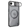 Nillkin Iceblade Prop Magnetic dėklas su Stand skirtas Apple iPhone 16e – juodos spalvos