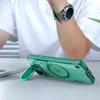 Nillkin Iceblade Prop Magnetic dėklas su Camera dėklas and Stand skirtas Apple iPhone 16e – žalios spalvos
