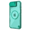 Nillkin Iceblade Prop Magnetic dėklas su Camera dėklas and Stand skirtas Apple iPhone 16e – žalios spalvos
