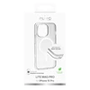 SBS Puro Cover in PC+TPU+TPE with integrated magnets "LITE MAG PRO" Apple iPhone 15 Pro, dėklas telefonui baltos spalvos