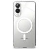 Ringke Fusion Magnetic MagSafe dėklas skirtas Samsung Galaxy S25 Edge – skaidrus