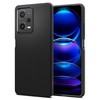 Spigen Liquid Air - dėklas skirtas Xiaomi Redmi Note 12 Pro 5G / POCO X5 Pro 5G Juodas