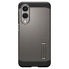 Spigen Tough Armor MagSafe dėklas skirtas Samsung Galaxy S25 Edge – Gray/juodos spalvos