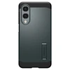 Spigen Tough Armor MagSafe dėklas skirtas Samsung Galaxy S25 Edge – Žalias/juodos spalvos