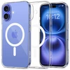 Apple iPhone 16 Tech-Protect FlexAir MagSafe Clear dėklas telefonui skaidrus