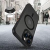 „Tech-Protect MagMat Magsafe“ 3 dalių „iPhone 16 Pro Max“ dėklas – matinis juodas
