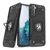 Wozinsky Ring Armor tvirtas hibridinis dėklas + magnetinis laikiklis skirtas Samsung Galaxy S22 + (S22 Plus), rožinis