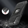 Wozinsky Ring Armor tvirtas hibridinis dėklas + magnetinis laikiklis skirtas Samsung Galaxy S22 + (S22 Plus), rožinis