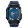 Apyrankė Aplle Watch 10 (46mm) Spigen Rugged Armor ”Pro” mėlynos spalvos