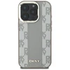 Dėklas DKNY Checkered Pattern Magsafe iPhone 16 Pro Case - rusvai gelsvas